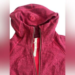 Lululemon Hooded Zip Jacket - Raspberry Speckle